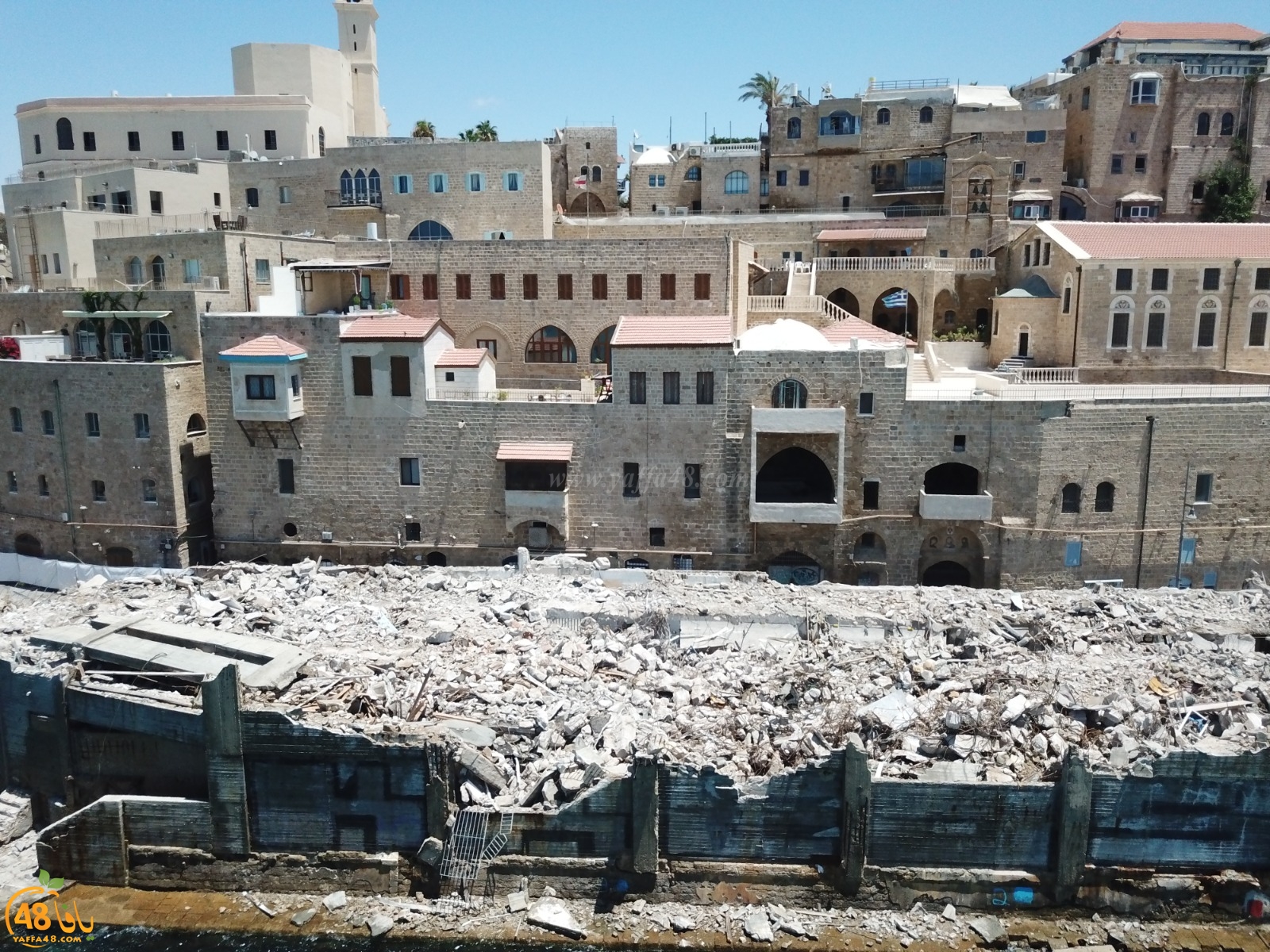 فيديو: مبنى الجمارك التاريخي في ميناء يافا ... أثر بعد عيّن